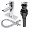 Everflow Bathroom Faucet w/ Deck Plate, 1 handle, 1 or 3 hole Stainless Chrome BFCTDRKT-C - alternate 1